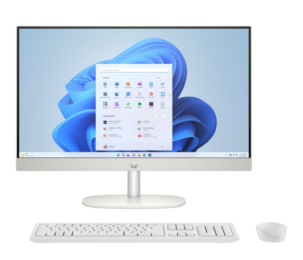 HP 24 AiO Ryzen 3-7320U/8GB/512/Win11 White - 1199269 - zdjęcie